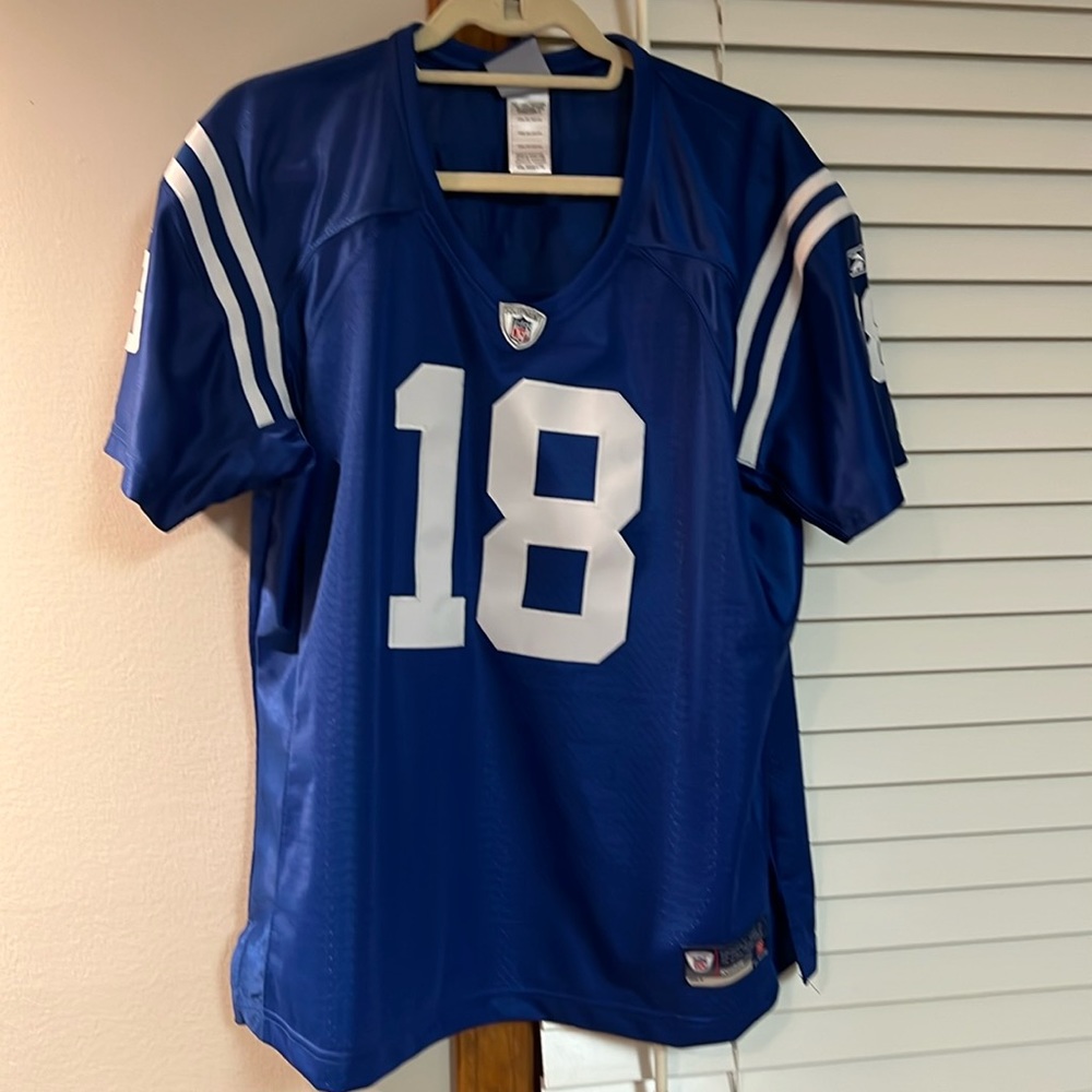 Peyton Manning Jersey Colts women’s 2XL 100 Polyester worn a couple times. #18